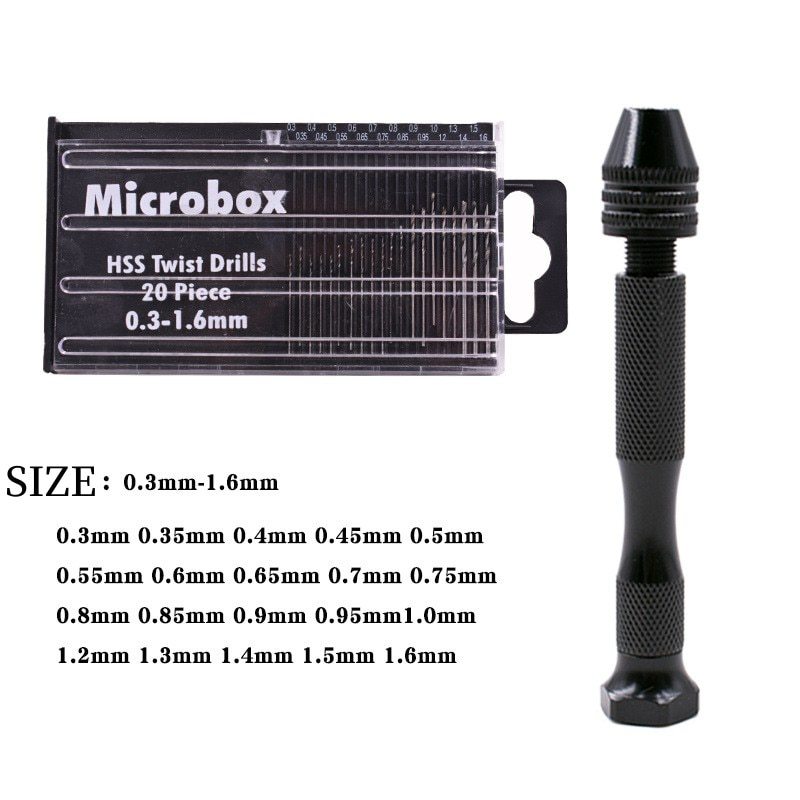 Resin Art Drill Machine - Micro Mini Pin Vise Hand Drill