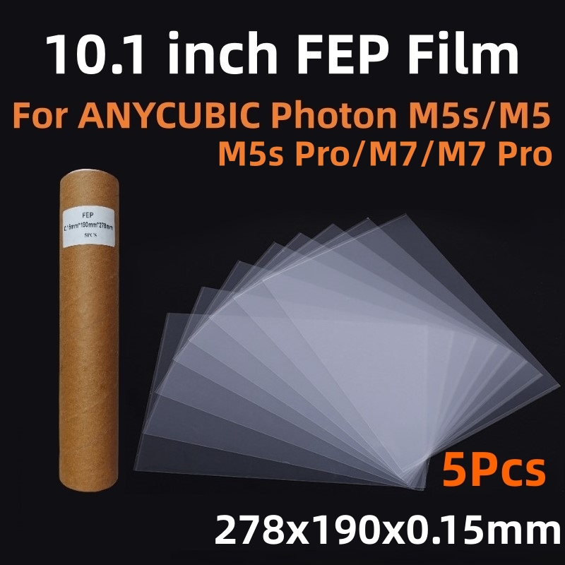 Resin Art Pro - 5 Pcs Fep Film 10.1 Inch
