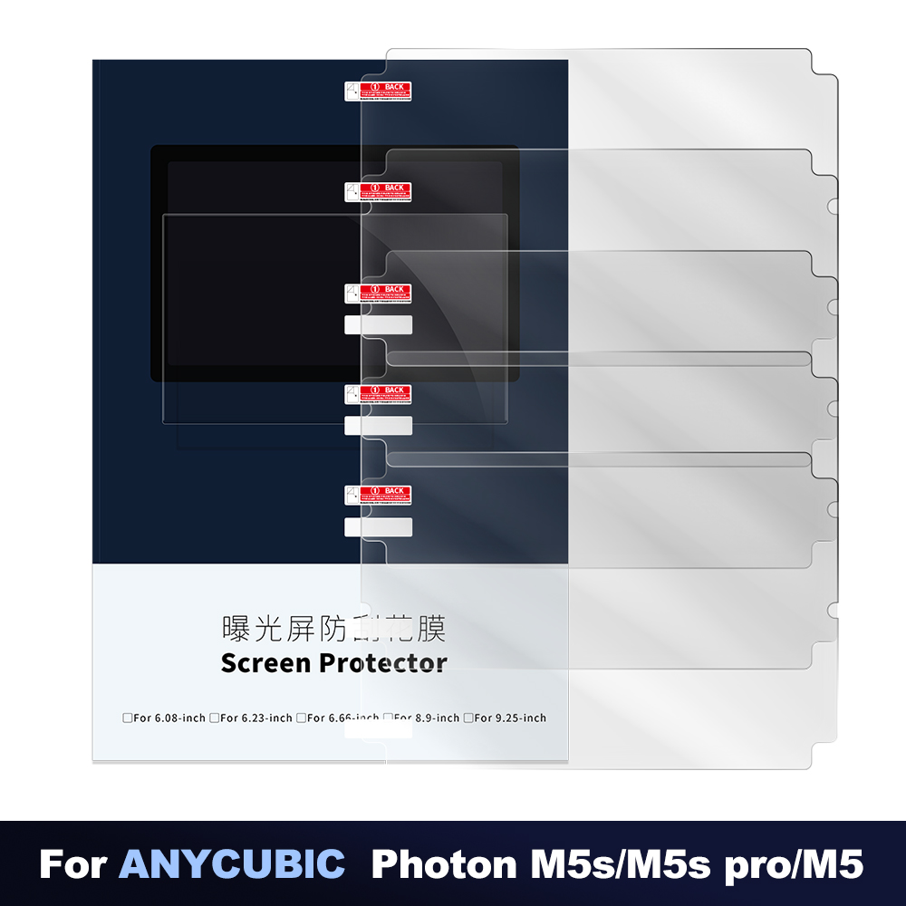 Resin Art Pro - 5PCS Screen Protector,3D Printer Screen Protector
