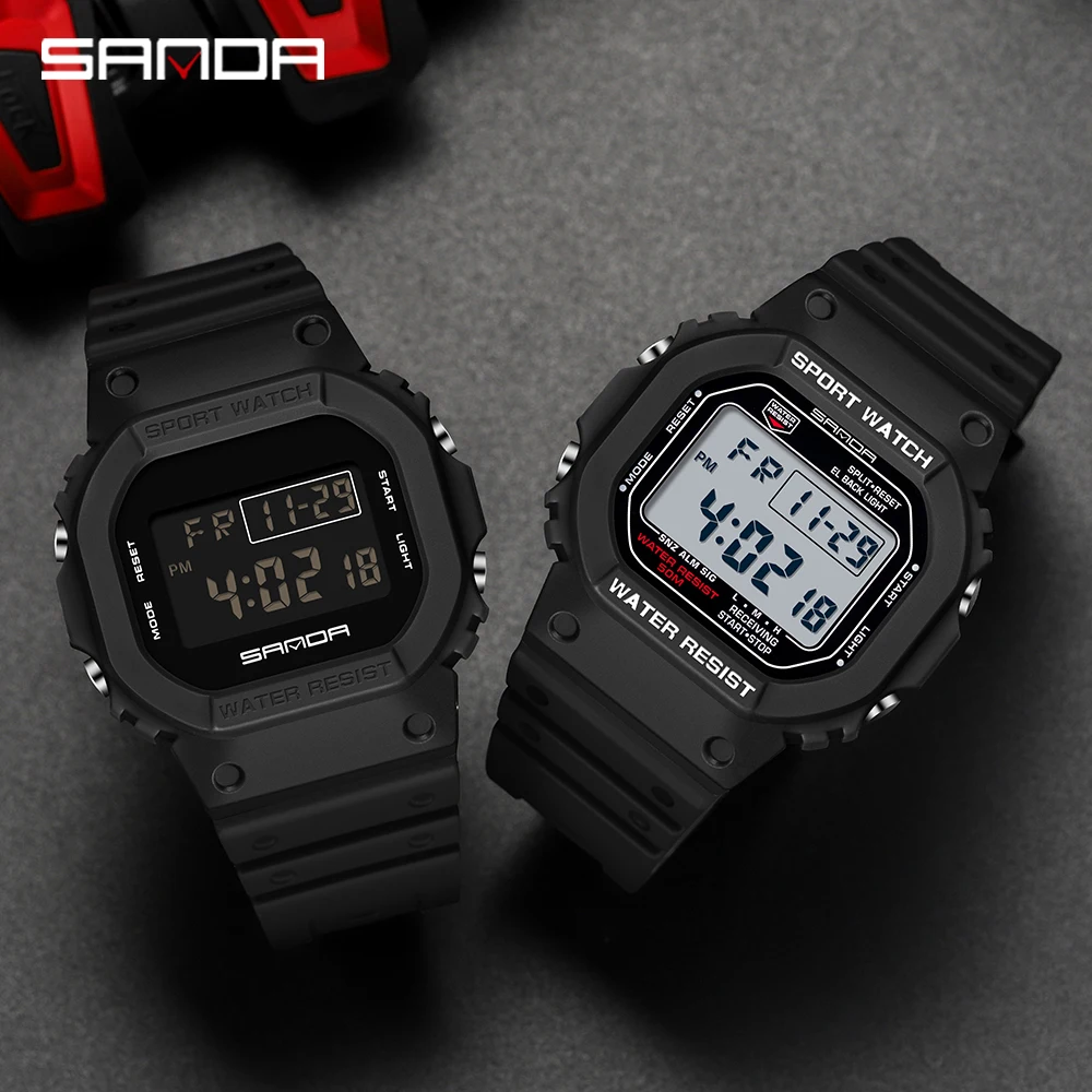 Resin Art Underwater - SANDA 2107 Children Watch Men Waterproof