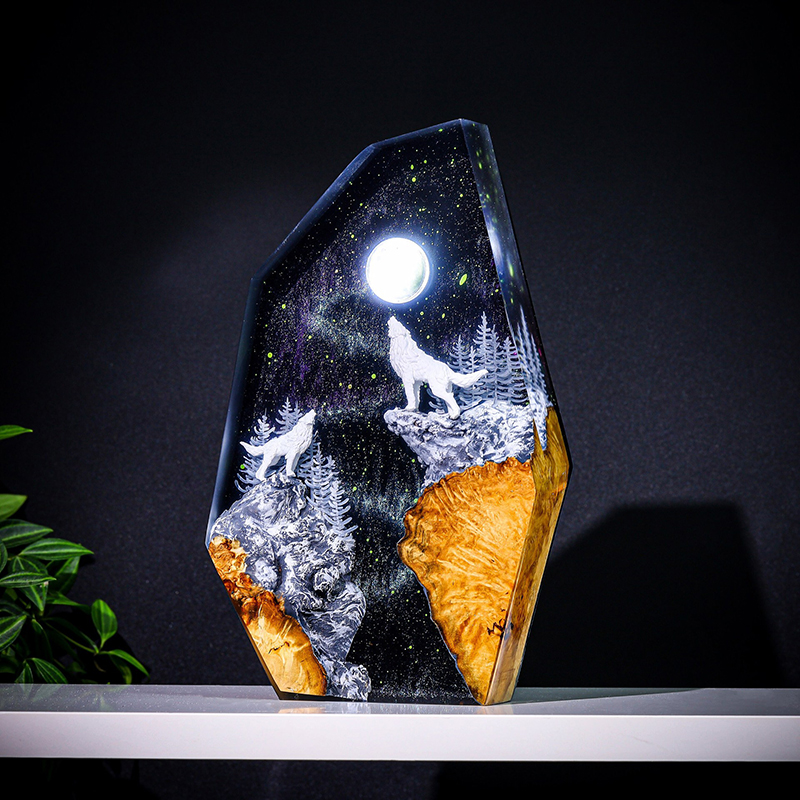 Resin Art Resin - Nature Animals Figure Organism Resin Table