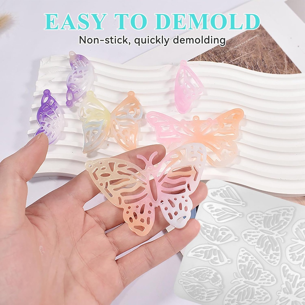 Resin Art Earrings Kit - A20I 143Pcs Resin Earring Mold Kit