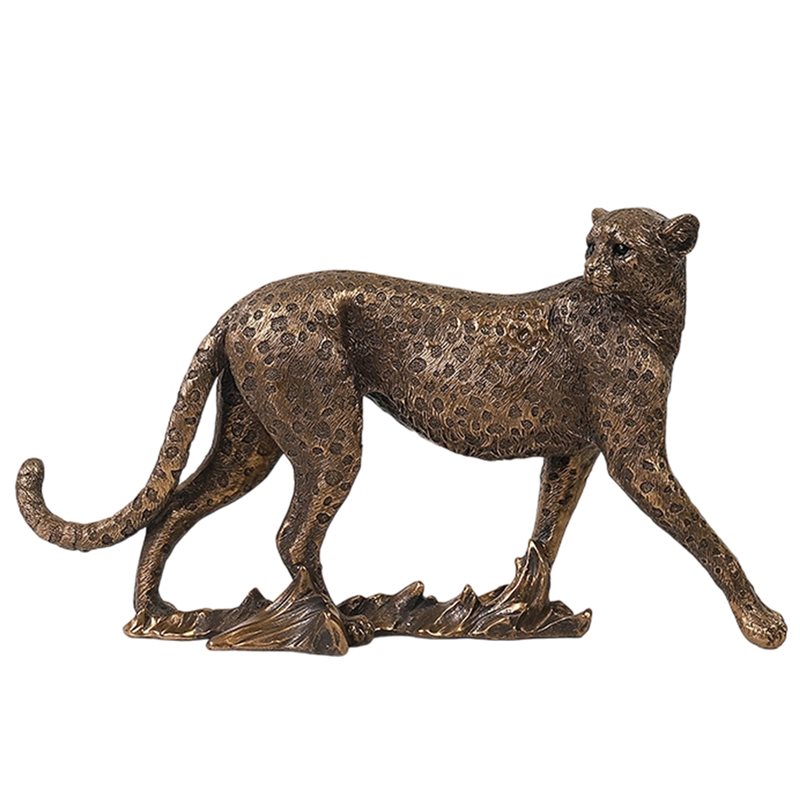 Resin Art Pro - Pro Modern Leopard Resin Sculpture Minimalist