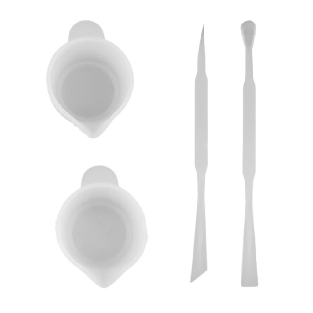 Resin Mixing Cup - Resin Mixing Cups with Silicone Spoon