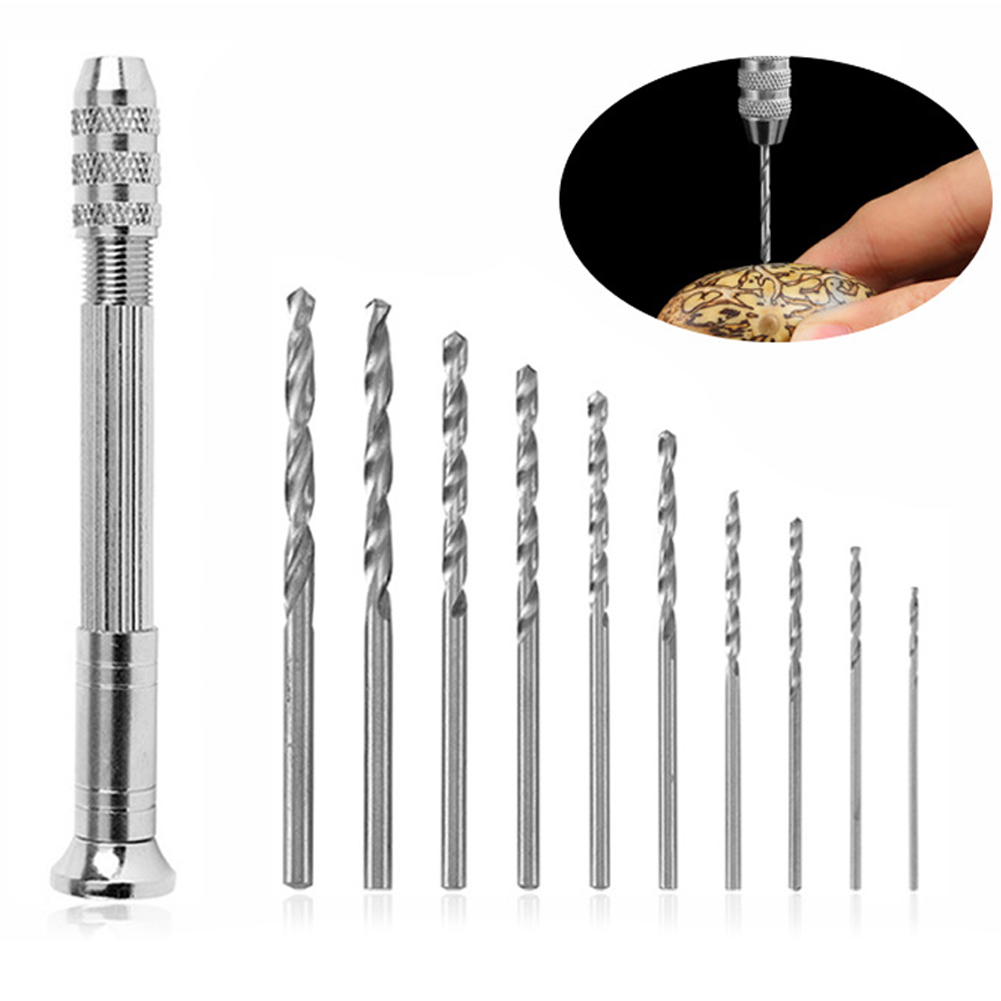 Resin Art Drill Machine - 1/11pcs 0.3-3.2mm Mini Micro Hand Drill