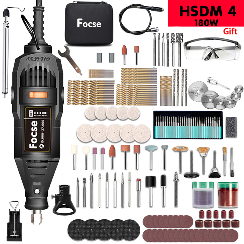 Resin Art Drill Machine - 180W Power Electric Mini Drill Engraver