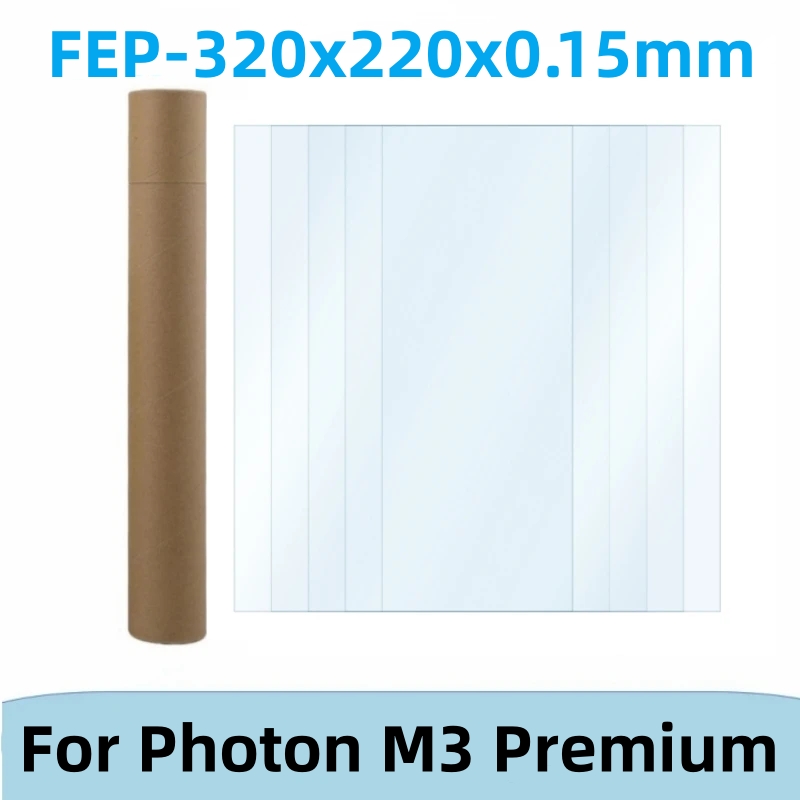 Resin Art Pro - 5Pcs FEP Film 320x220x0.15mm For ANYCUBIC