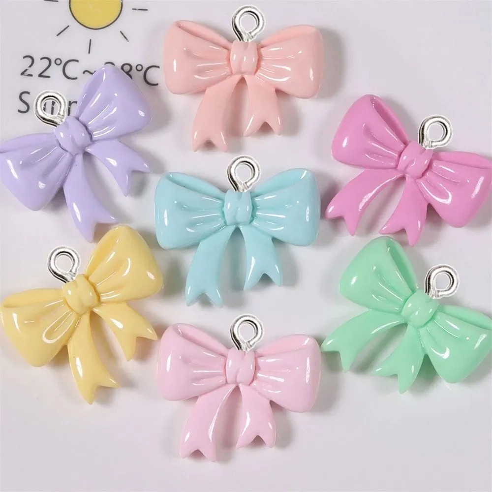 10 Pieces Candy Color Bow Resi - Resin Art Diy Kit 评论和价格