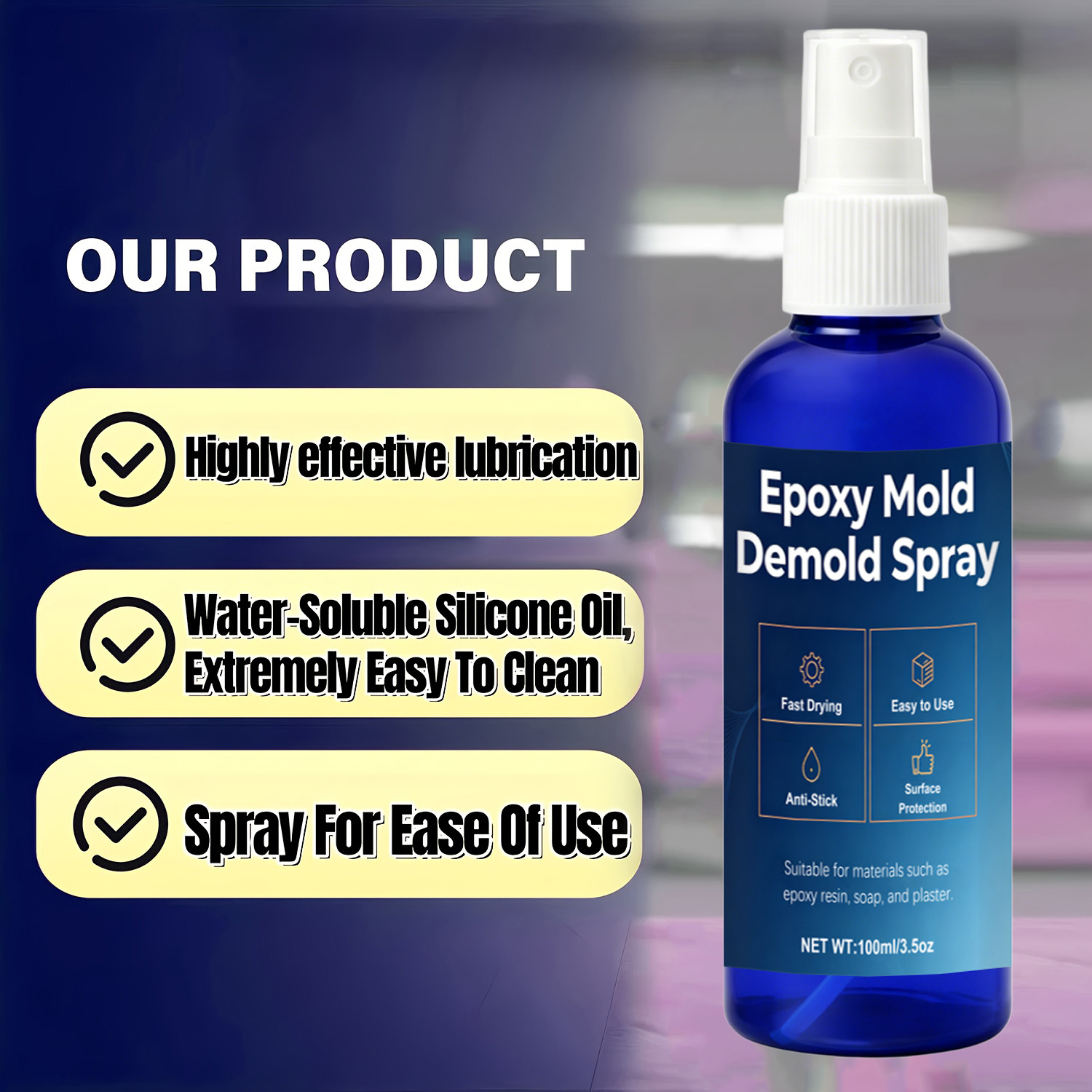 Release Spray for Silicone Mol - Release Spray Silicone 评论和价格