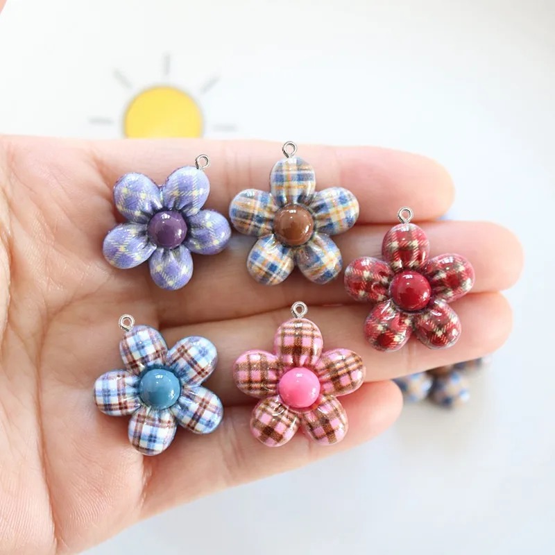 10Pcs Sweet Flower Planar Resi - Resin Art Resin 评论和价格