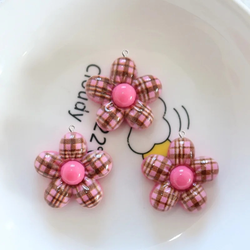 10Pcs Sweet Flower Planar Resi - Resin Art Resin 评论和价格
