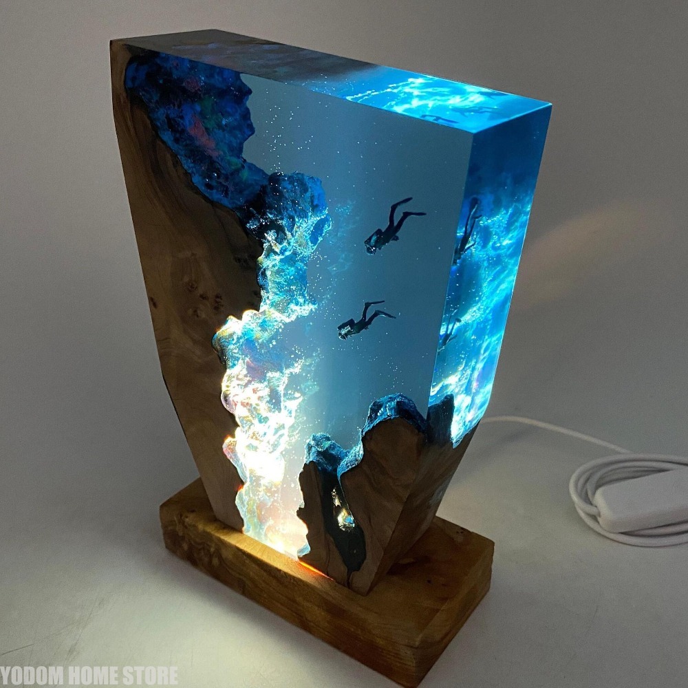 New Seabed World Organism Resi - Resin Art World 评论和价格