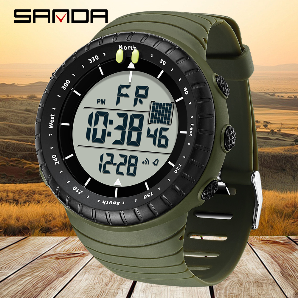 SANDA New 6256 Men's Electroni - Resin Art Underwater 评论和价格