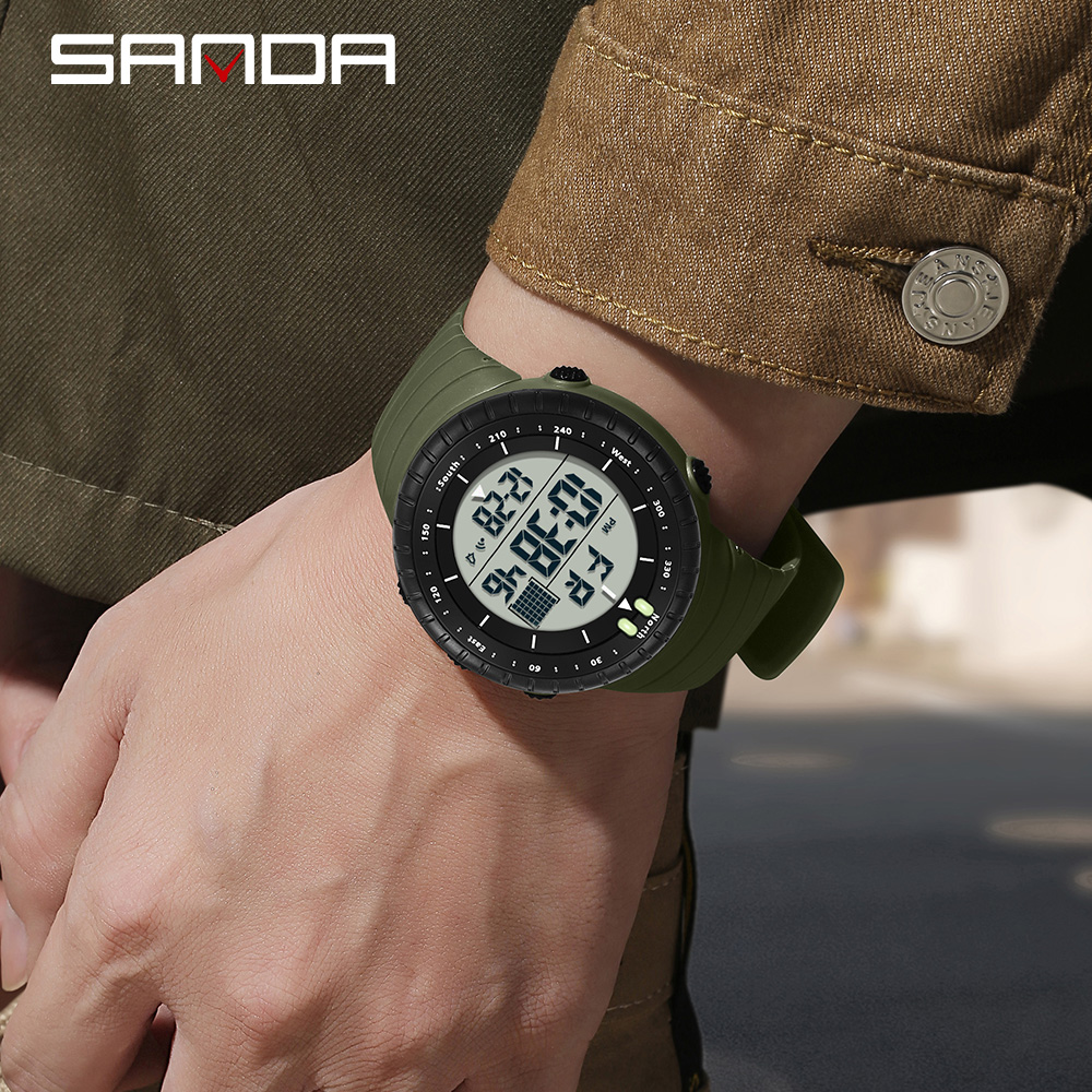 SANDA New 6256 Men's Electroni - Resin Art Underwater 评论和价格