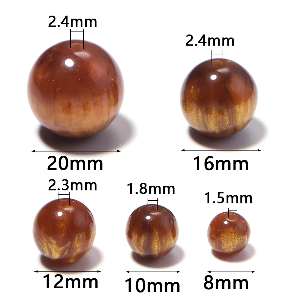 5-30pcs/lot 8-20mm Gilding Res - Resin Art Diy Kit 评论和价格