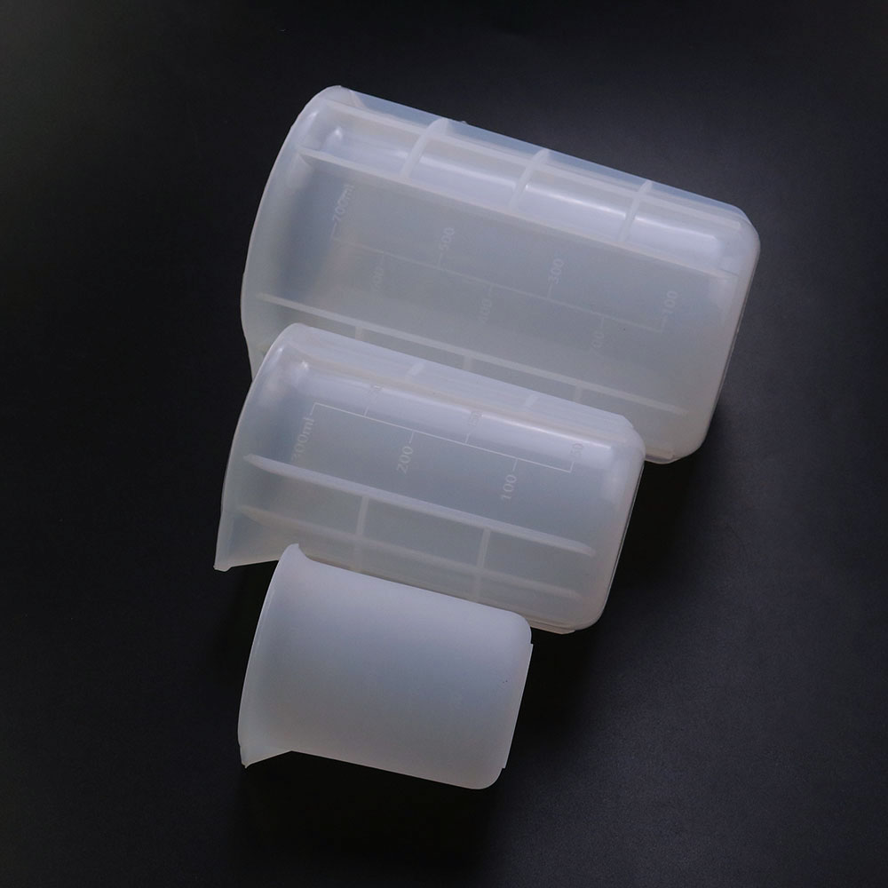JCD 100ML/300ML/750ML Silicone - Resin Mixing Cup 评论和价格