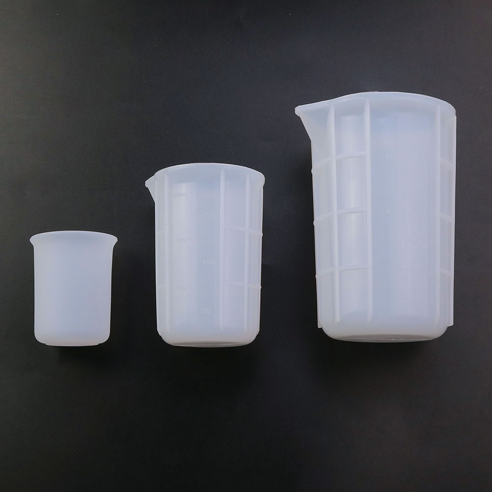 JCD 100ML/300ML/750ML Silicone - Resin Mixing Cup 评论和价格
