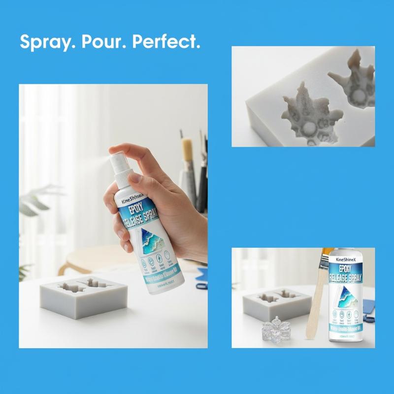 Epoxy Mold Demold Spray Non To - Release Spray Silicone 评论和价格