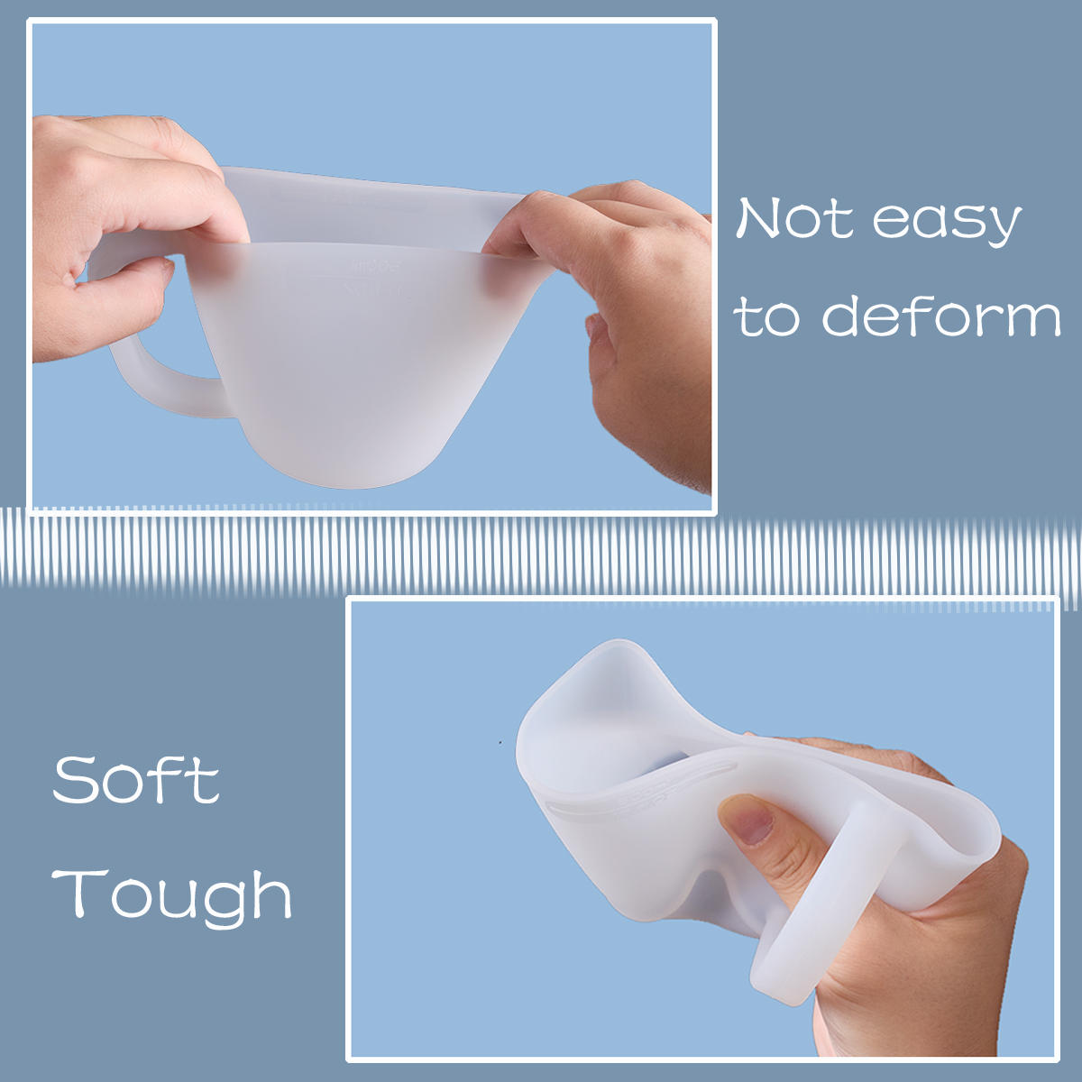 500ML Silicone Measuring Cup w - Resin Mixing Cup 评论和价格
