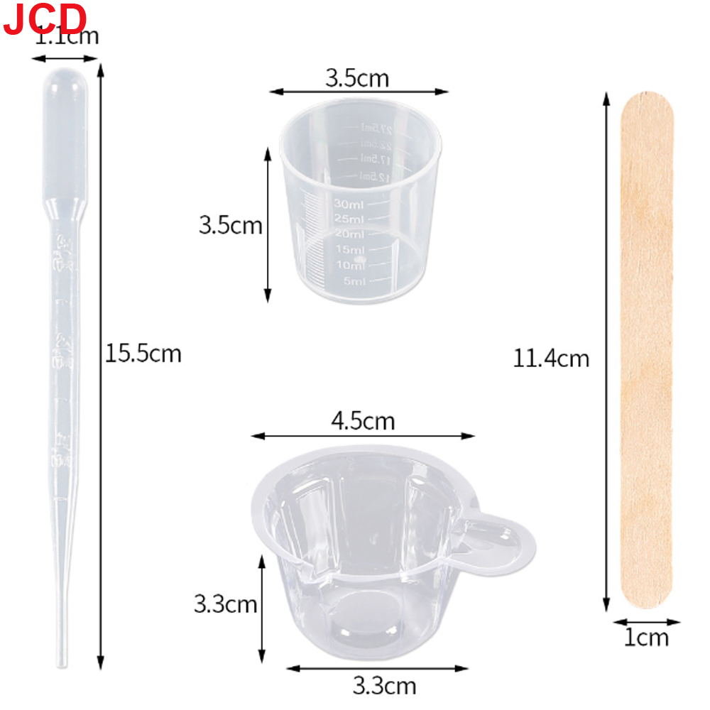 JCD DIY Crystal Clear Epoxy To - Resin Mixing Cup 评论和价格