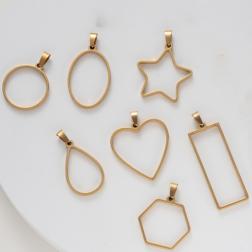 5pcs Stainless Steel Open Back - Resin Art Diy Kit 评论和价格