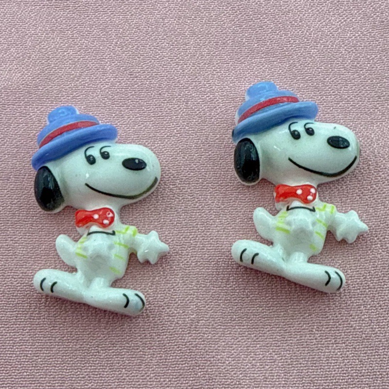 10pcs resin cute little dog pe - Resin Art Pendant 评论和价格