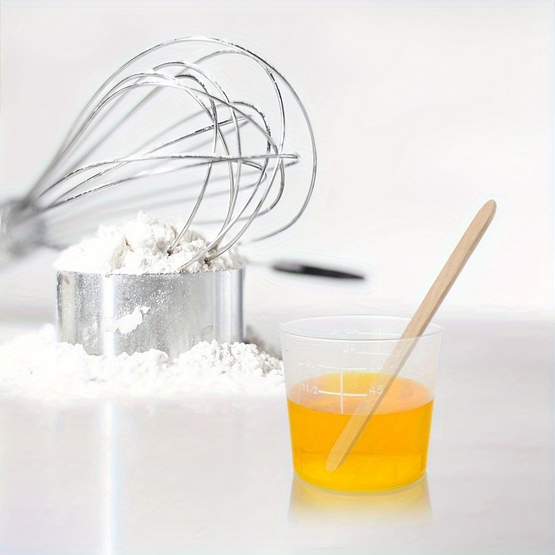 50Pcs Graduated Cup Clear Epox - Resin Mixing Cup 评论和价格