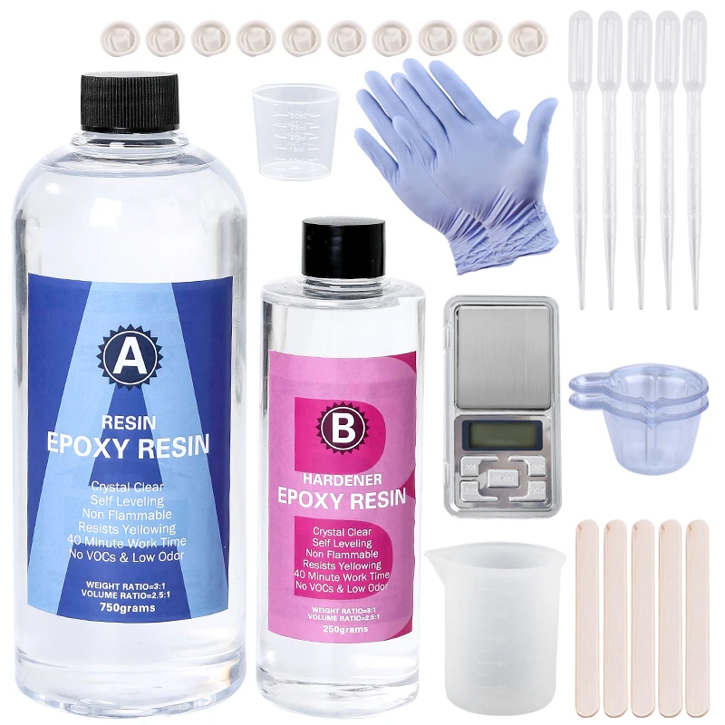 Epoxy Resin Kit Crystal Clear  - Resin Mixing Cup 评论和价格