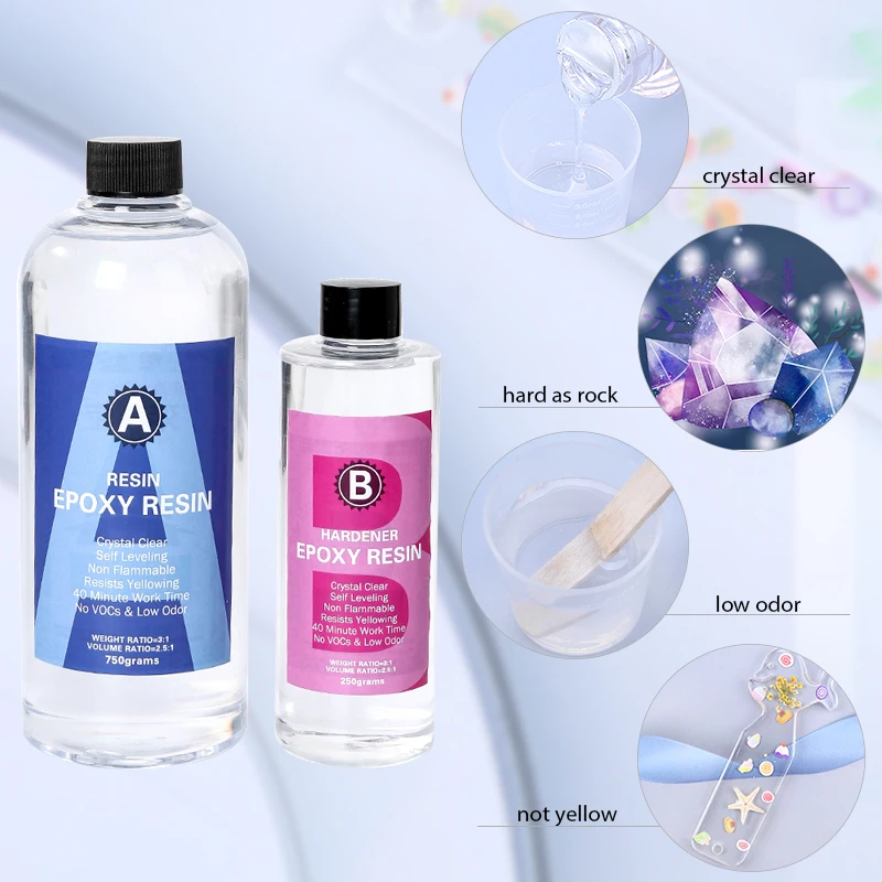 Epoxy Resin Kit Crystal Clear  - Resin Mixing Cup 评论和价格