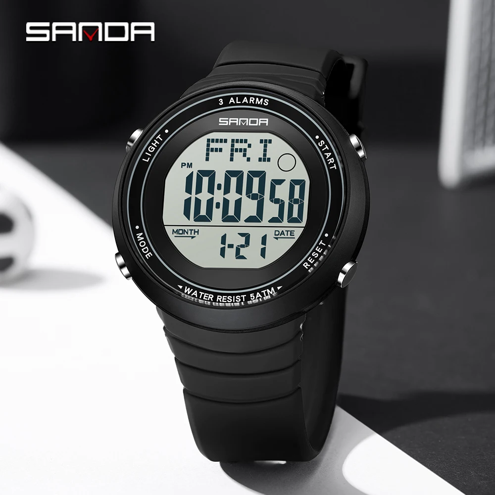 SANDA Digital Sport Watch for  - Resin Art Underwater 评论和价格