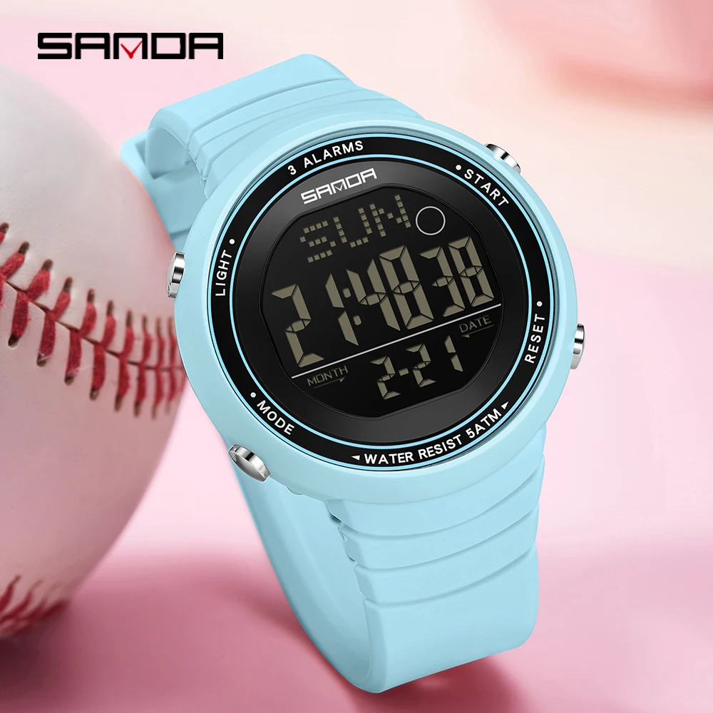 SANDA Digital Sport Watch for  - Resin Art Underwater 评论和价格