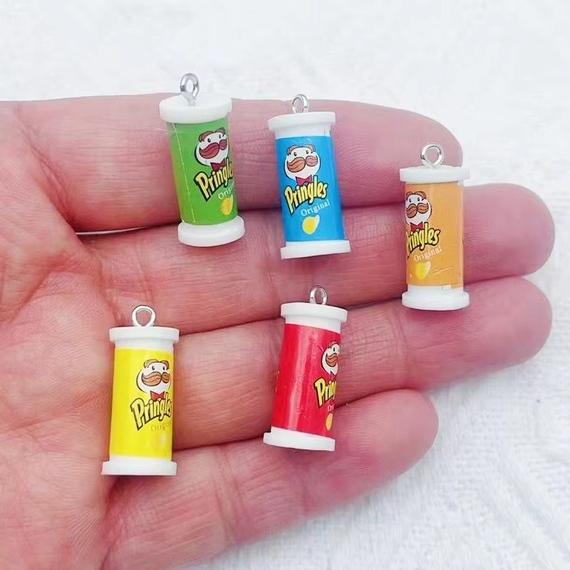 10pcs Simulation 3D Bucket Pot - Resin Art Pendant 评论和价格