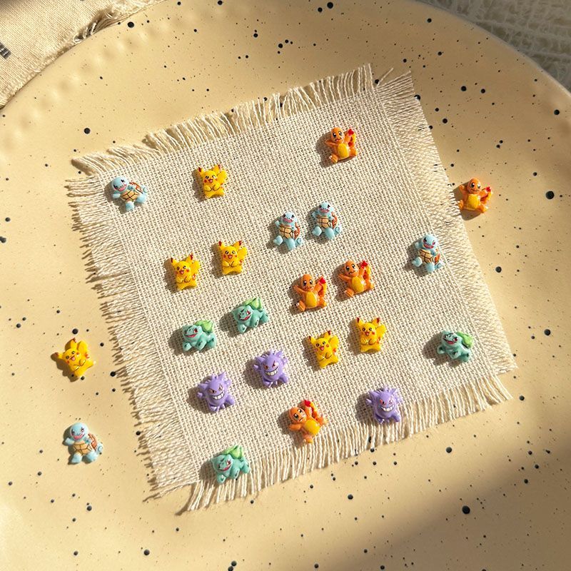 Pokemon nail art accessories,  - Resin Art Resin 评论和价格