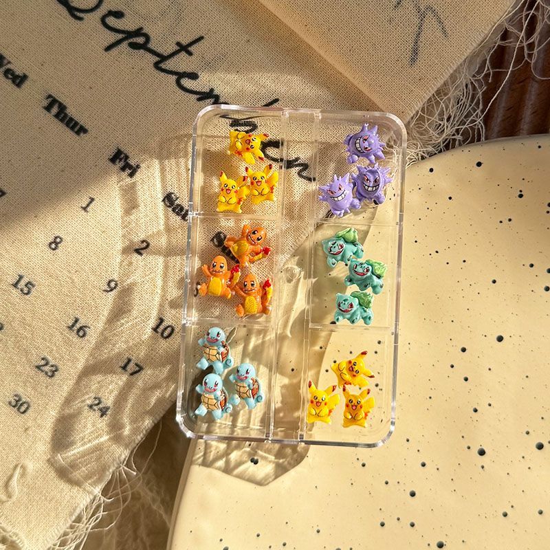 Pokemon nail art accessories,  - Resin Art Resin 评论和价格