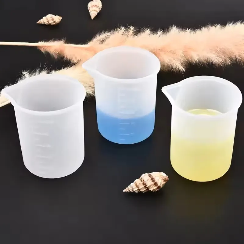 5pcs 100ml Silicone Measuring  - Resin Mixing Cup 评论和价格