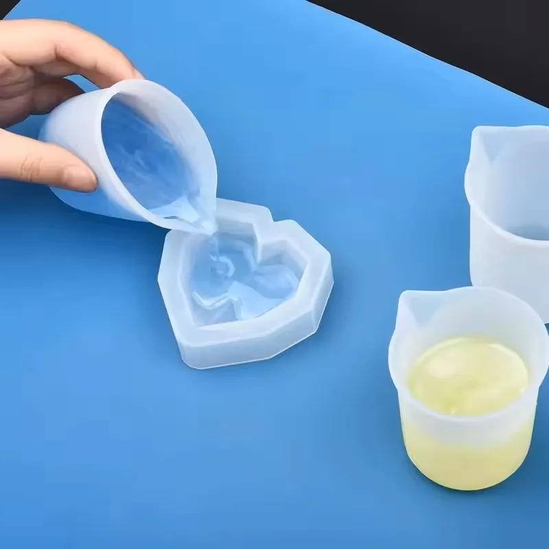 5pcs 100ml Silicone Measuring  - Resin Mixing Cup 评论和价格