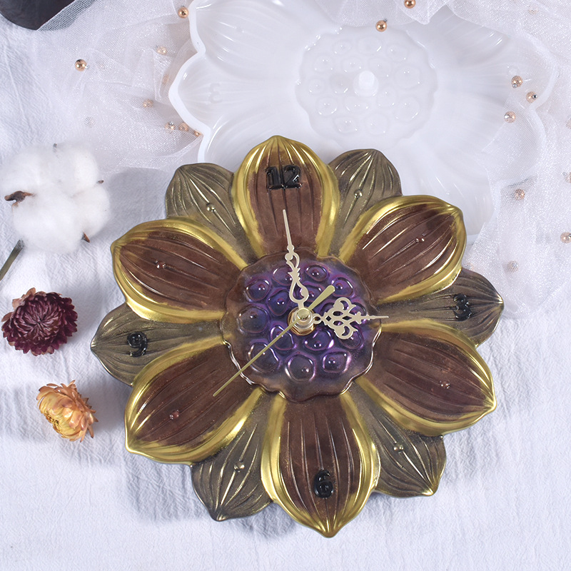 World Map Lotus Leaf Sakura Cl - Resin Art World 评论和价格
