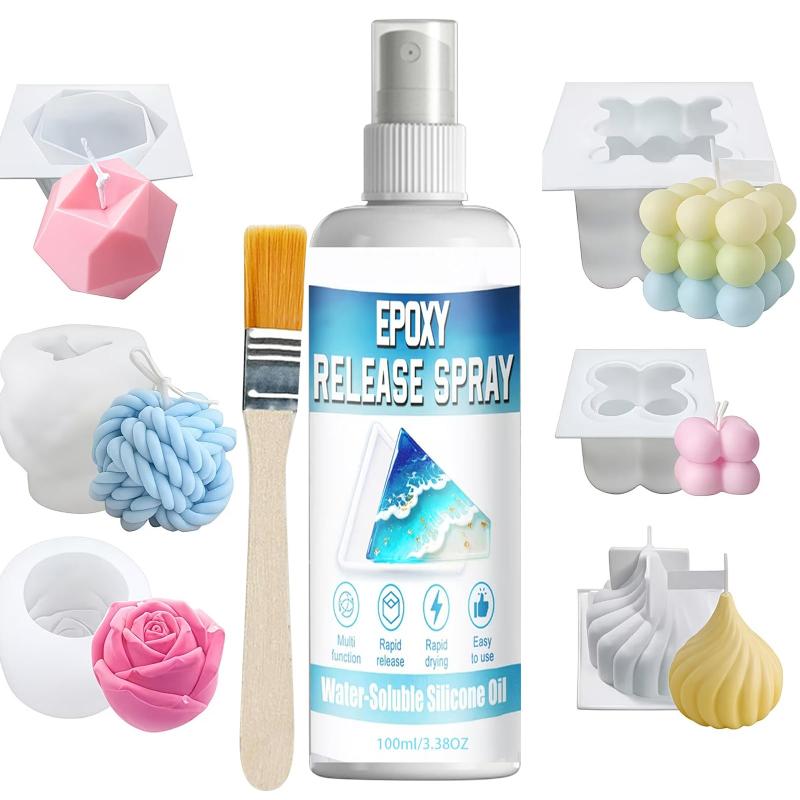 New-Epoxy Mold Demold Spray -  - Release Spray Silicone 评论和价格