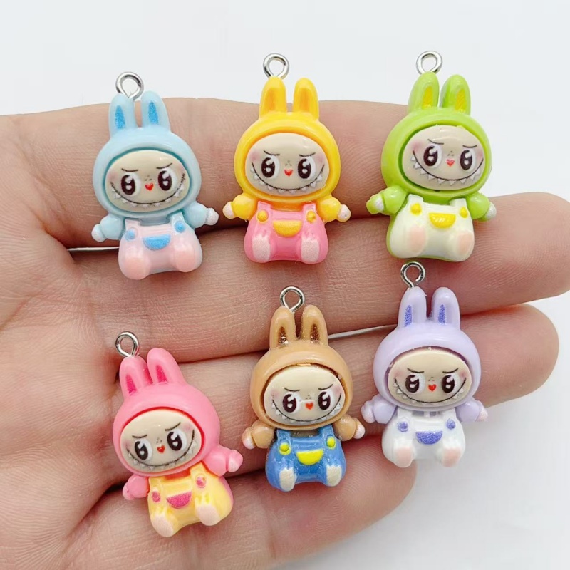10Pcs Kawaii Rabbit Strawberry - Resin Art Diy Kit 评论和价格