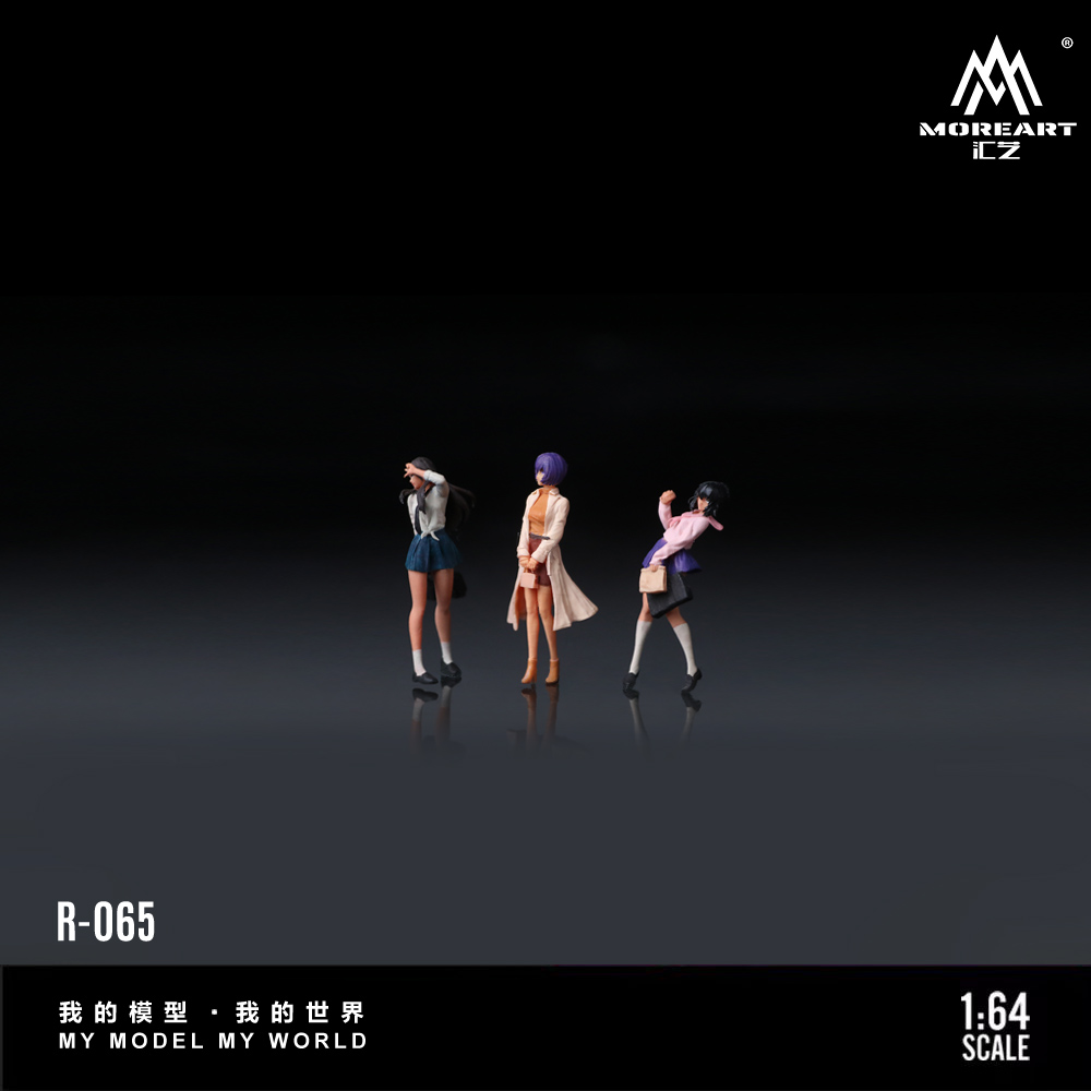 More Art 1:64 Dynamic Girl Dol - Resin Art Resin 评论和价格