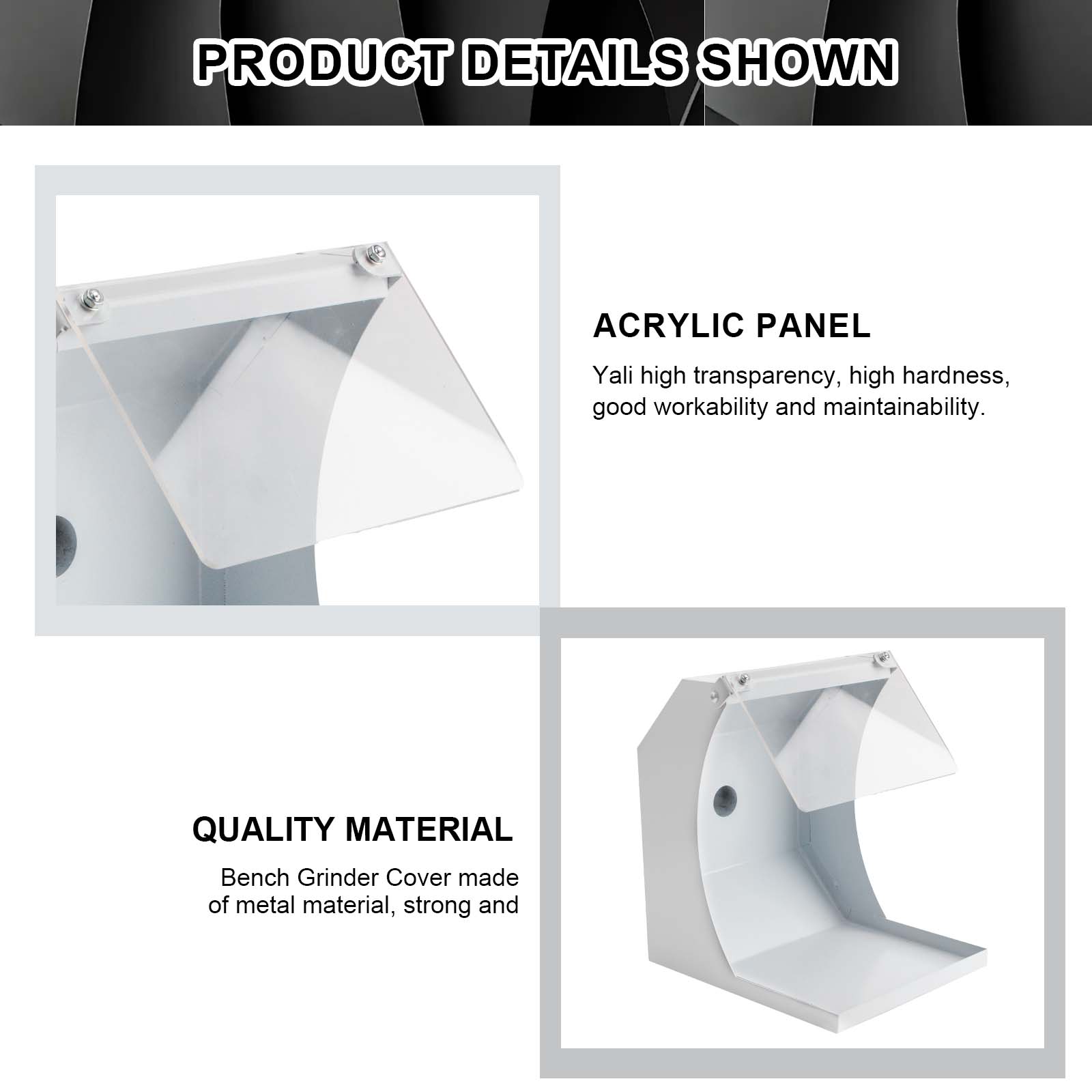 240mm Metal Dust Shield for Je - Resin Art Drill Machine 评论和价格