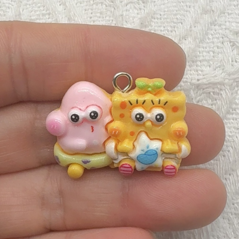10pcs cartoon resin pendant, D - Resin Art Diy Kit 评论和价格
