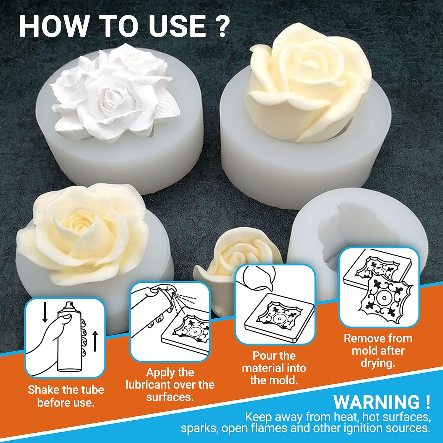 Silicone Release Spray for Eas - Release Spray Silicone 评论和价格