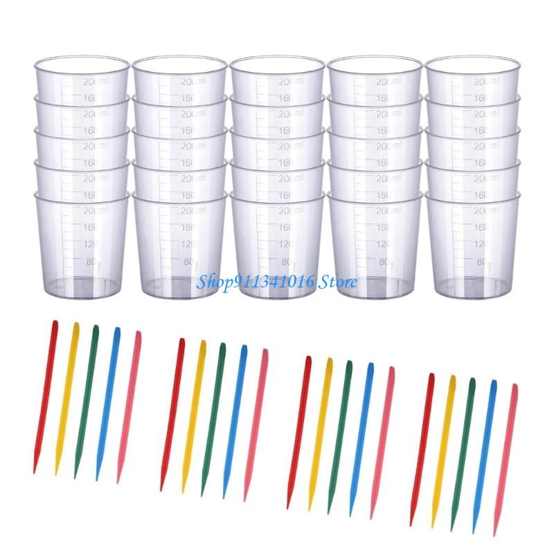  Resin Mixing Cups Set With Me - Resin Mixing Cup 评论和价格